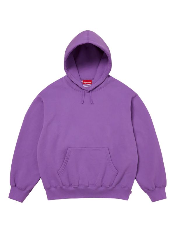 Supreme Satin Appliquè Hooded Sweatshirt