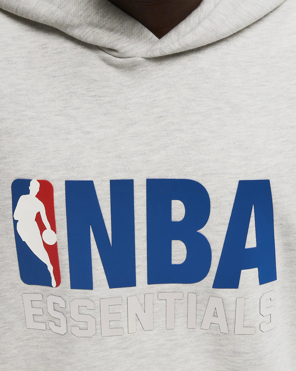 Fear Of God Essentials NBA Hoodie Light Heather