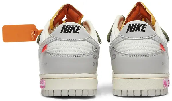 2021 Off White x Nike Dunk Low Lot 22