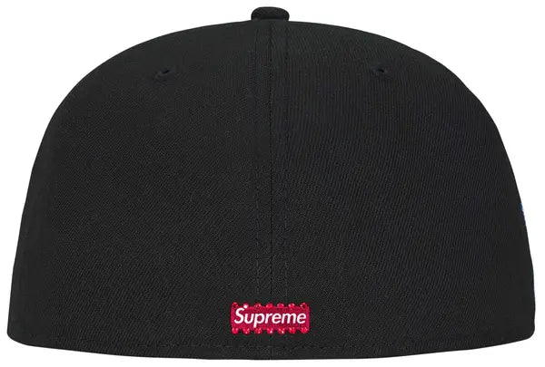 Supreme x Swarovski S Logo x New Era 59Fitty Fitted Hat Black