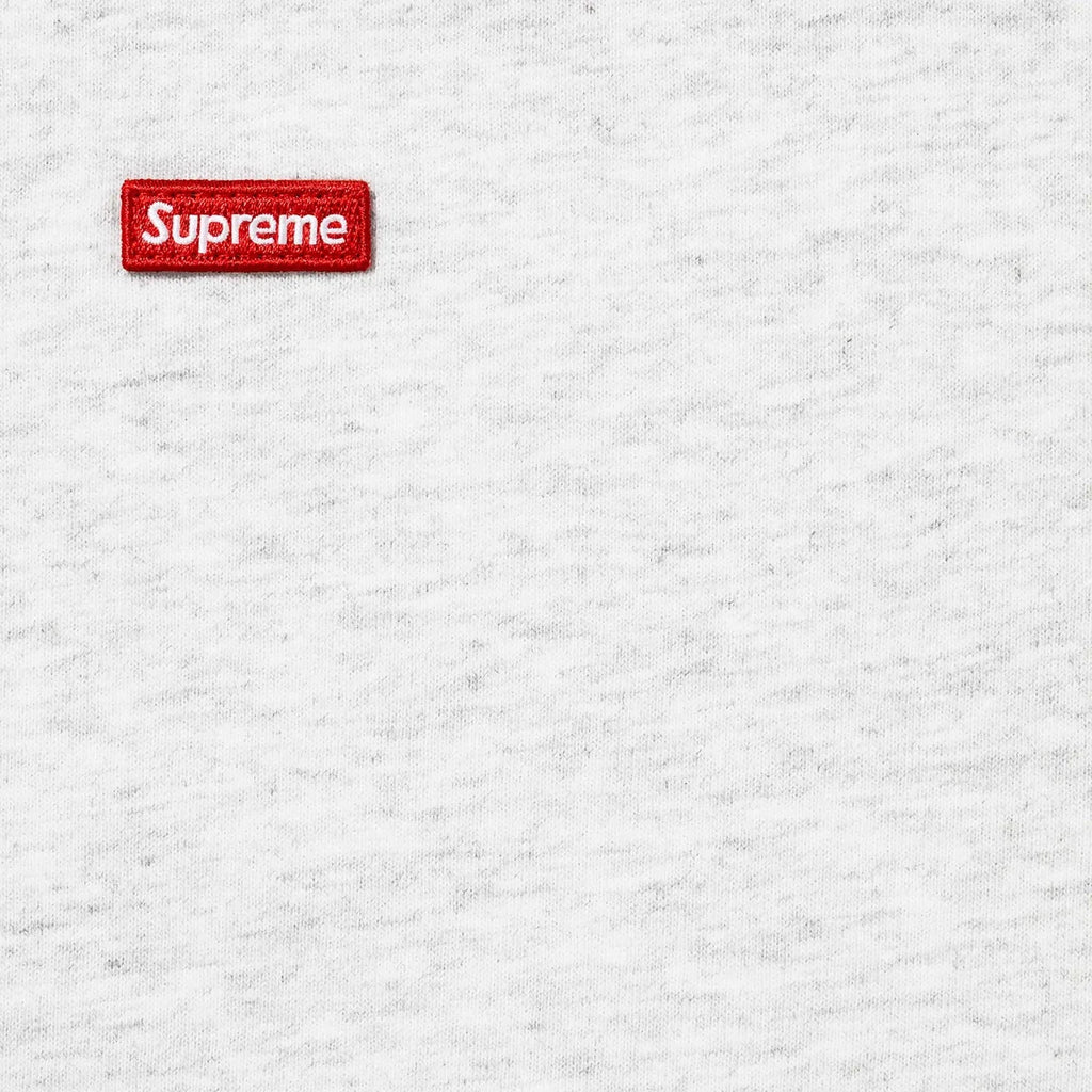 Supreme Small Box Logo L/S Ash Grey Tee (FW25)